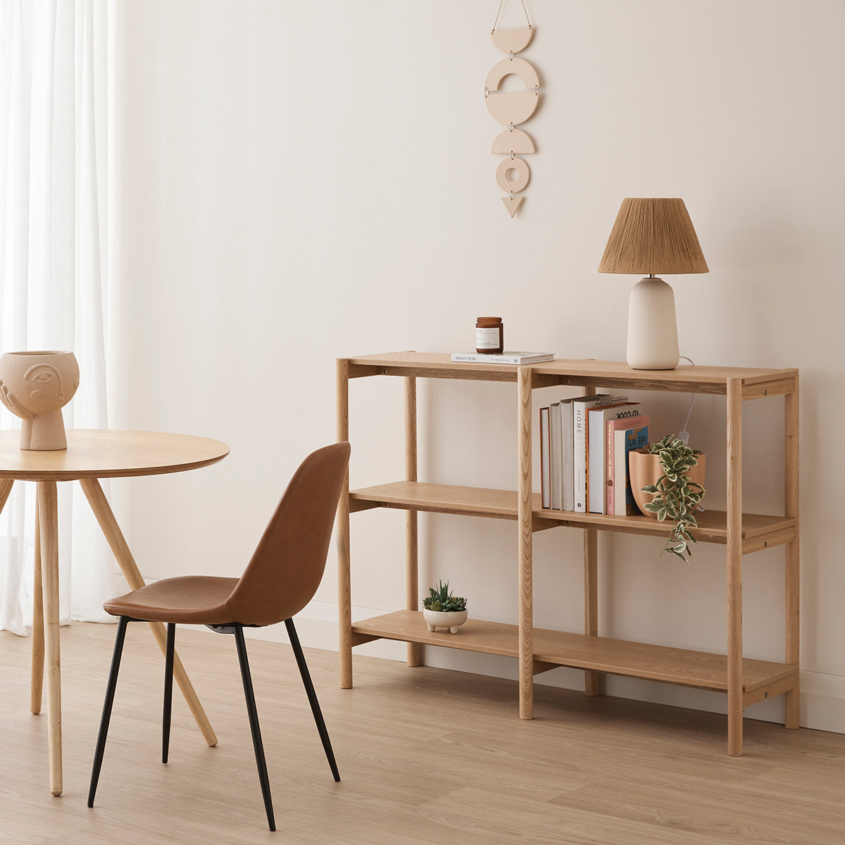 Luca Leatherette Dining Chair  (Set of 2)