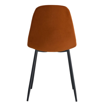 Luca Velvet Dining Chair (Set of 2)