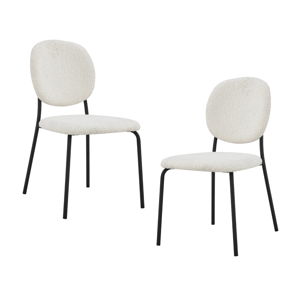 Margot Boucle Dining Chair (Set of 2)