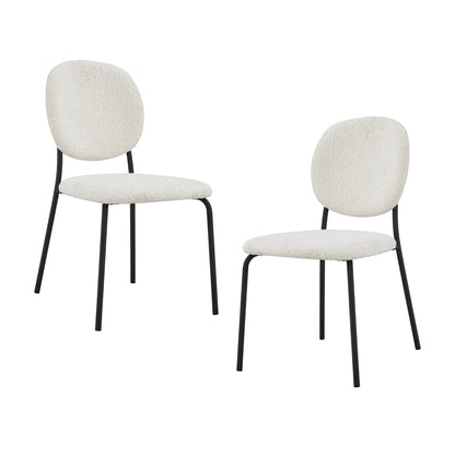 Margot Boucle Dining Chair (Set of 2)