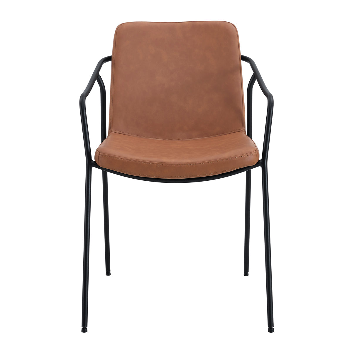 Tate Leatherette Dining Chair (Set of 2)