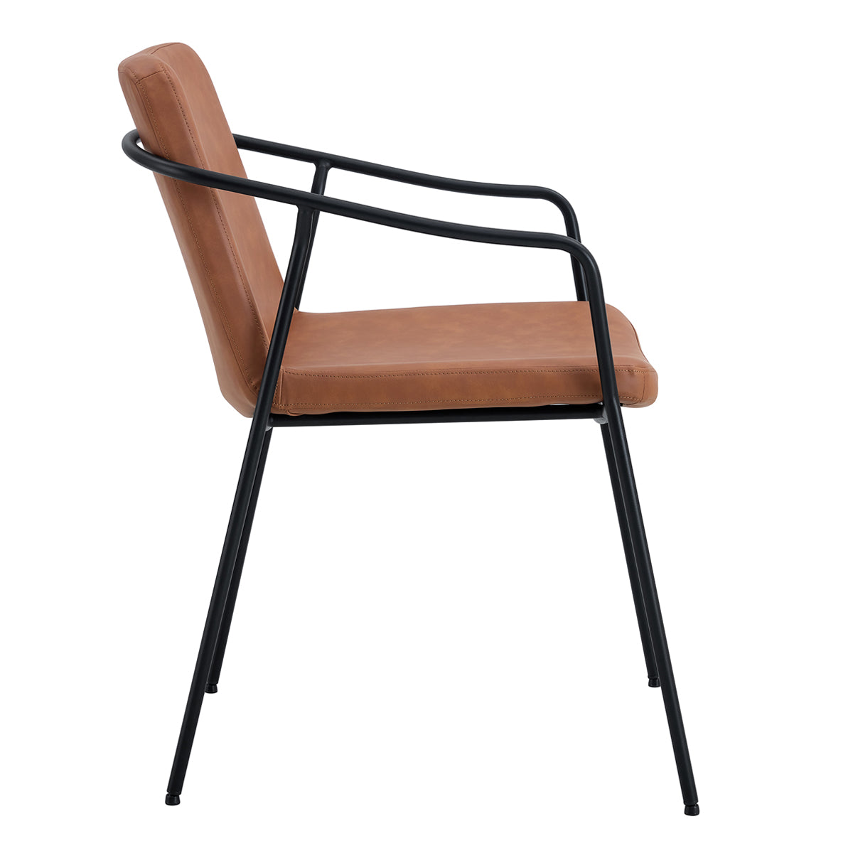 Tate Leatherette Dining Chair (Set of 2)