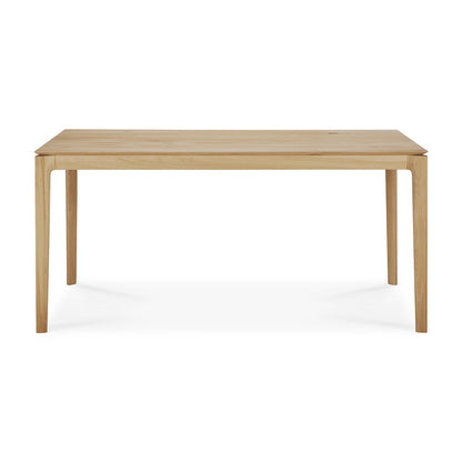 Bok Rectangle Desk with Cable management (Oak, 160cm)