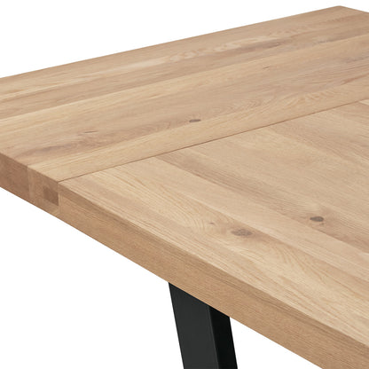 Calia Rectangle Extendable Dining Table (Oak, 200-300cm)