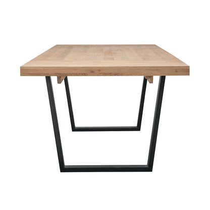 Calia Rectangle Extendable Dining Table (Oak, 200-300cm)