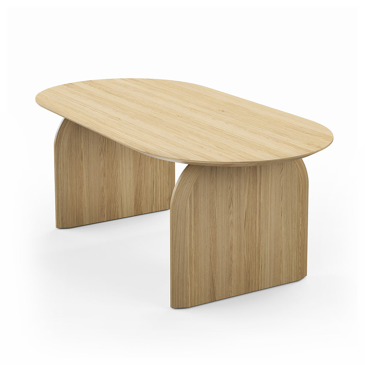 Clover Oval Oak Dining Table