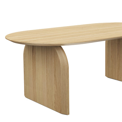 Clover Oval Oak Dining Table