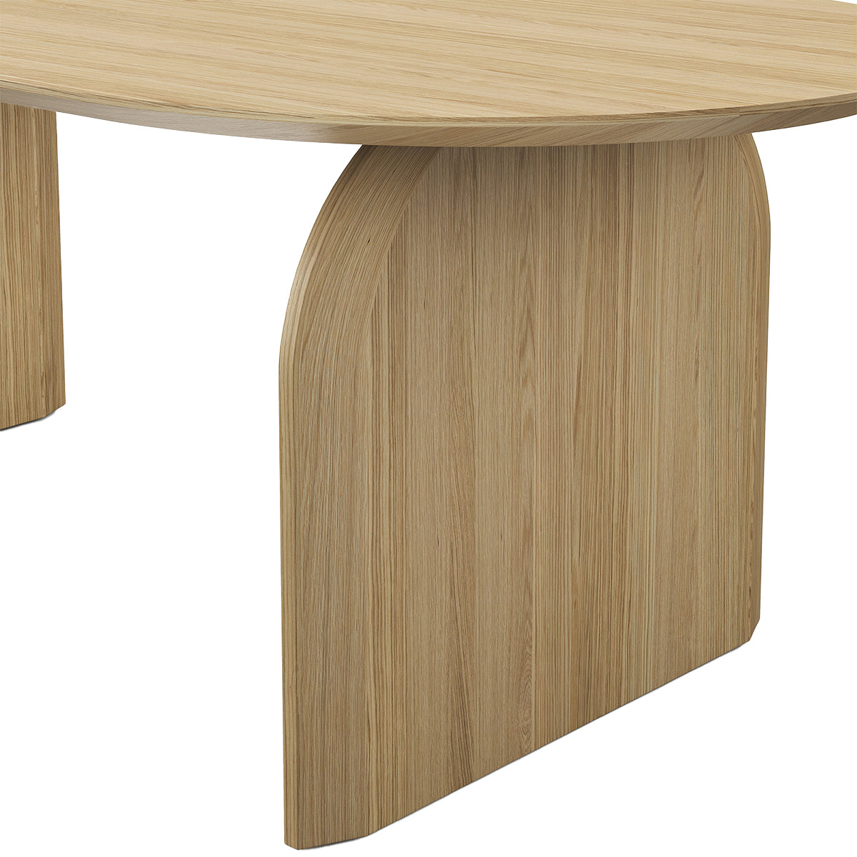 Clover Oval Oak Dining Table