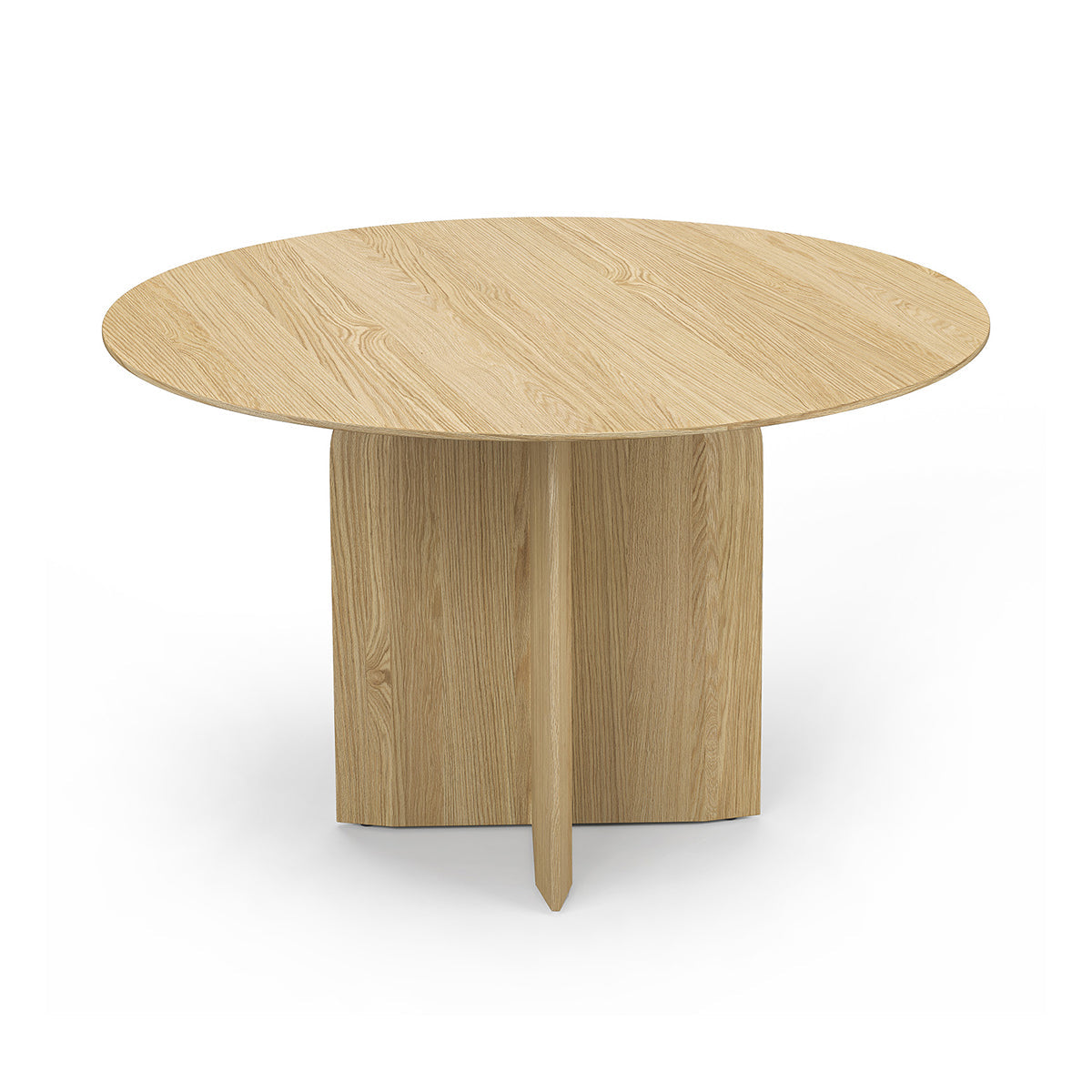 Clover Round Oak Dining Table