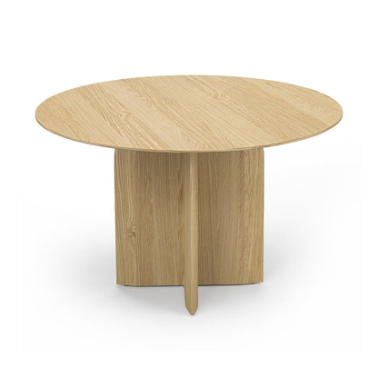 Clover Round Oak Dining Table