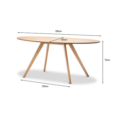 Reese Oval Dining Table
