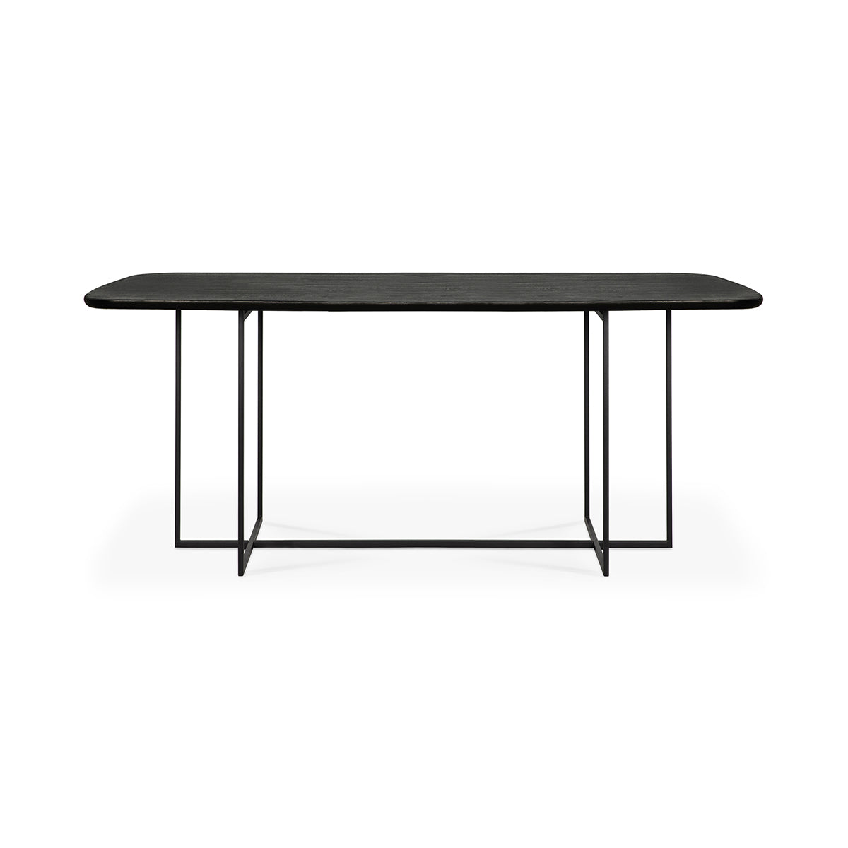 Arc Dining Table (Oak Black)