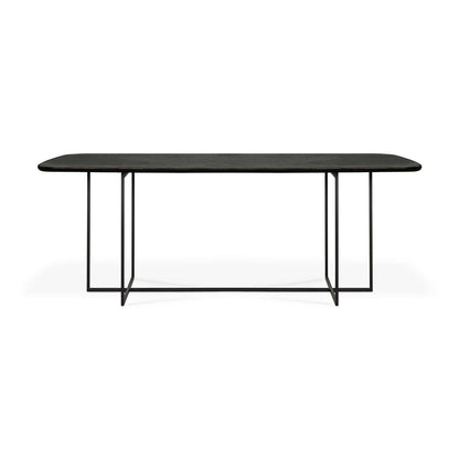 Arc Dining Table (Oak Black)