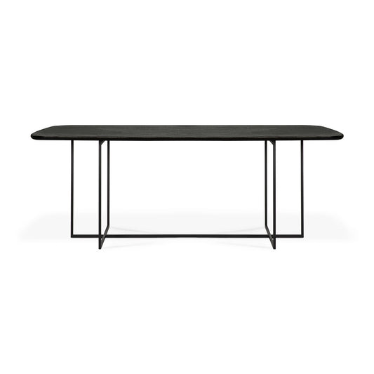 Arc Dining Table (Oak Black)
