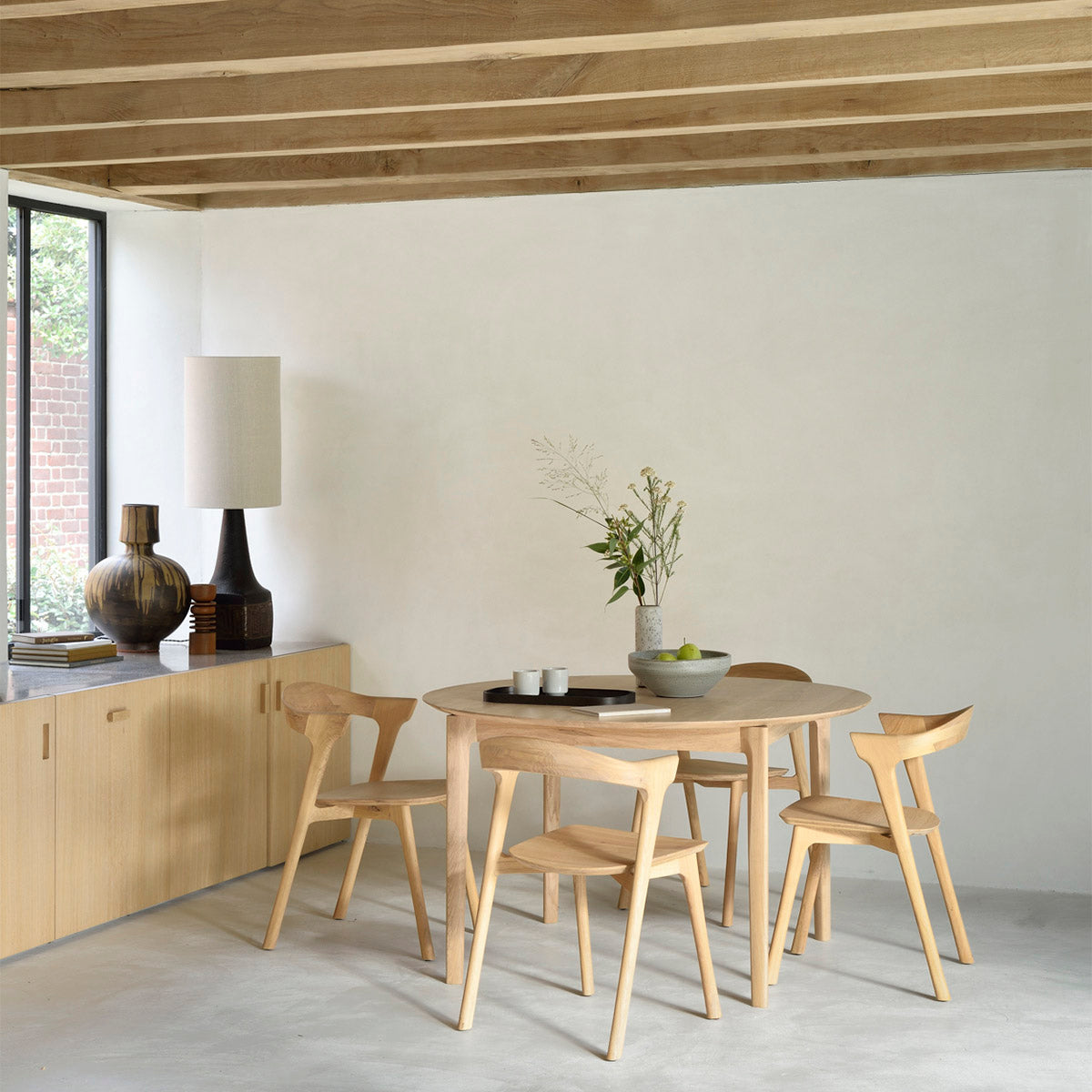 Bok Extendable Round Dining Table