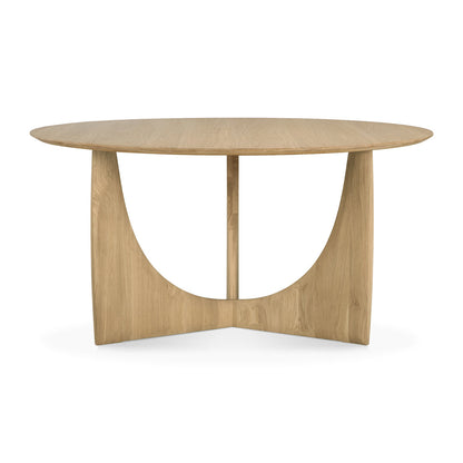 Geometric Round Dining Table