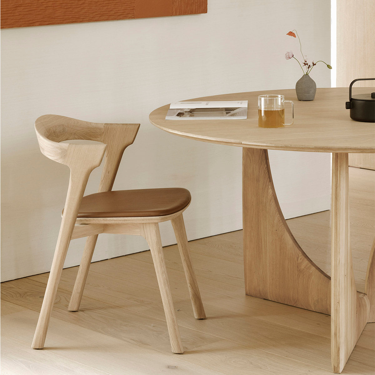Geometric Round Dining Table