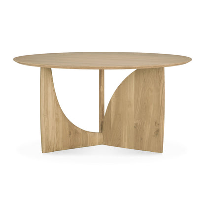 Geometric Round Dining Table