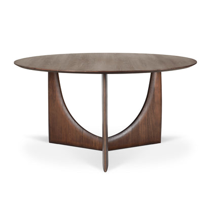 Geometric Round Dining Table