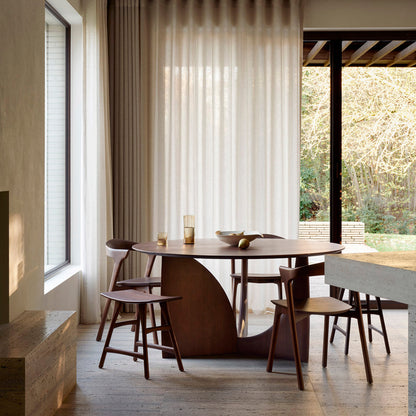 Geometric Round Dining Table