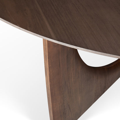 Geometric Round Dining Table