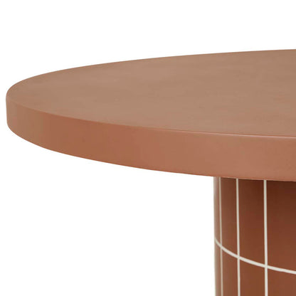 Seville Tile Round Outdoor Dining Table