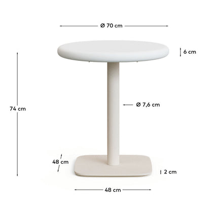 Dina Outdoor Round Dining Table
