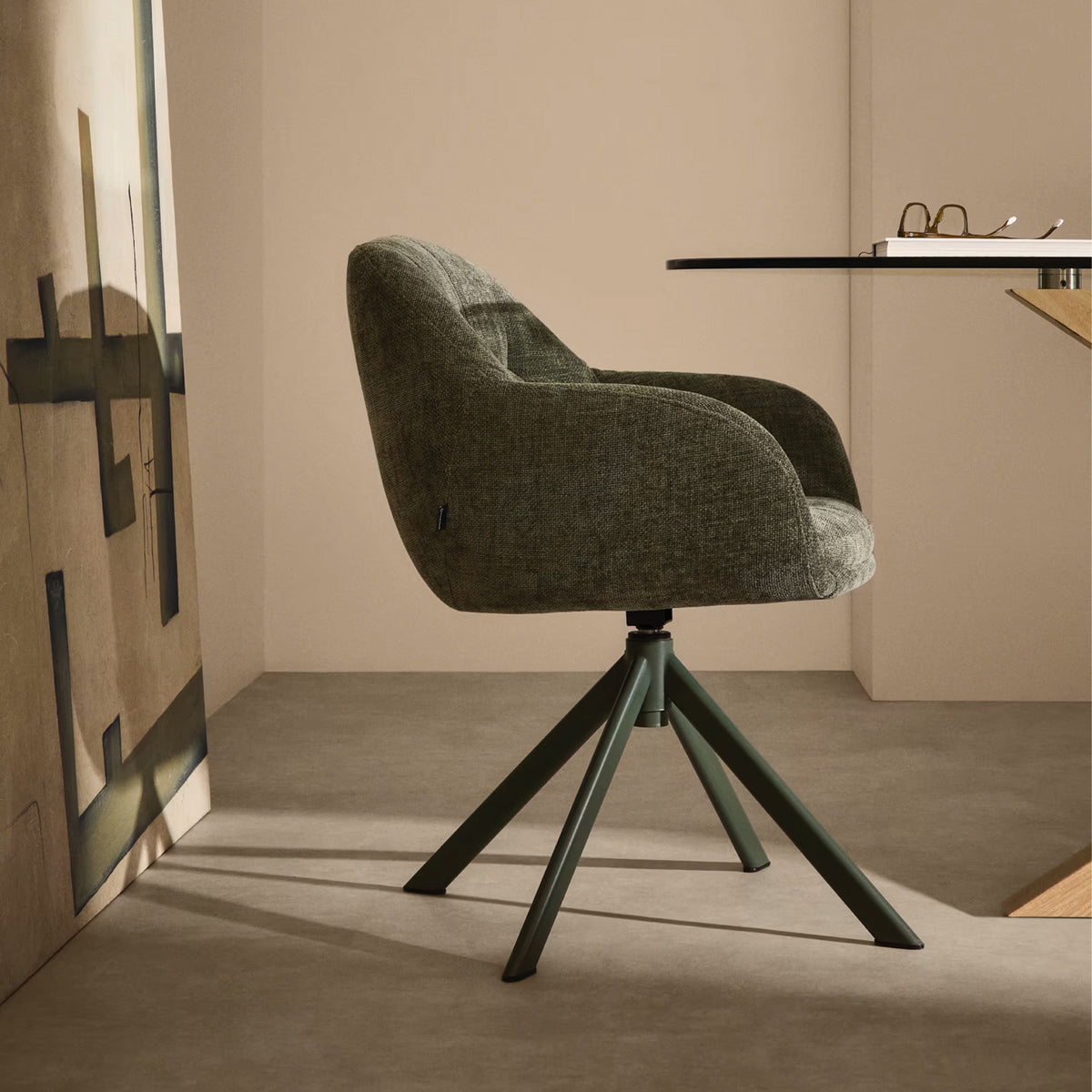 Dorina Swivel Dining Chair