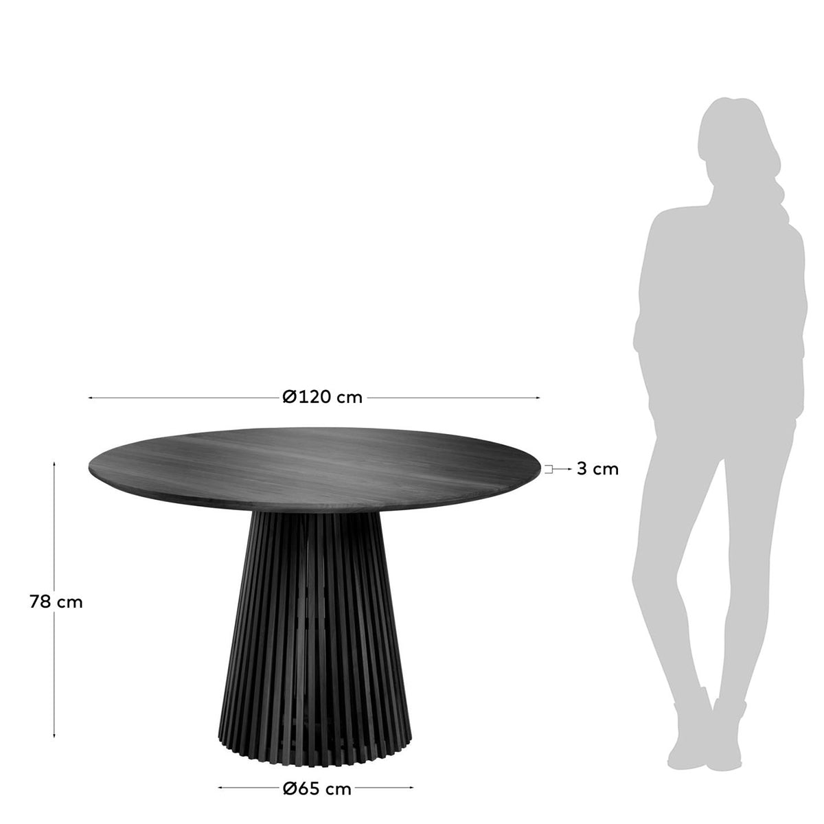 Jeanette Round Dining Table