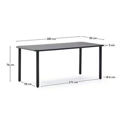 Brai Outdoor Dining Table (180cm)