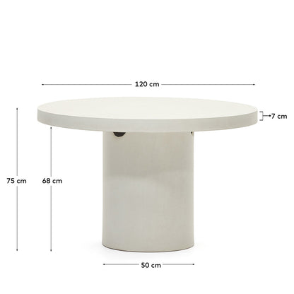 Aiguablava Round Outdoor Dining Table