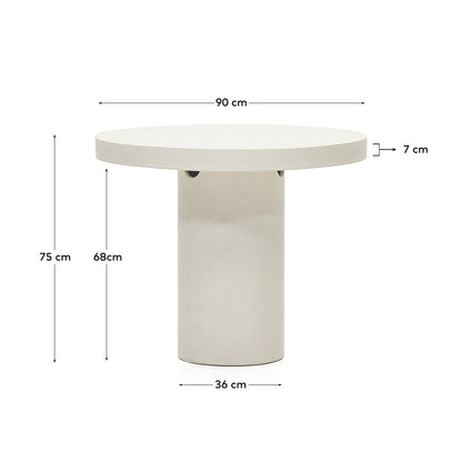 Aiguablava Round Outdoor Dining Table