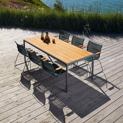 Click Outdoor Dining Chair with Armrest