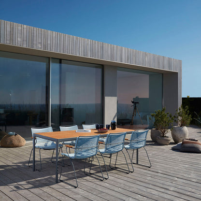 Four Rectangular Outdoor Table