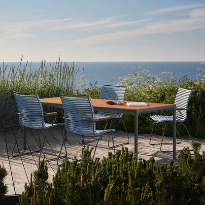 Four Rectangular Outdoor Table