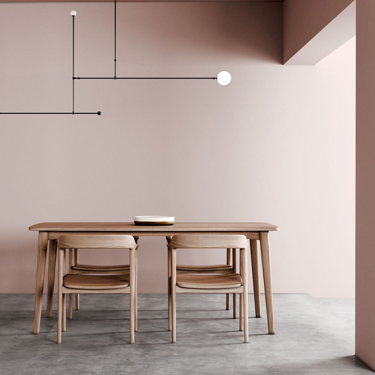 Grasshopper Rectangular Dining Table