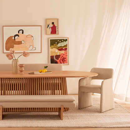 Casablanca Oval Dining Table (220cm)