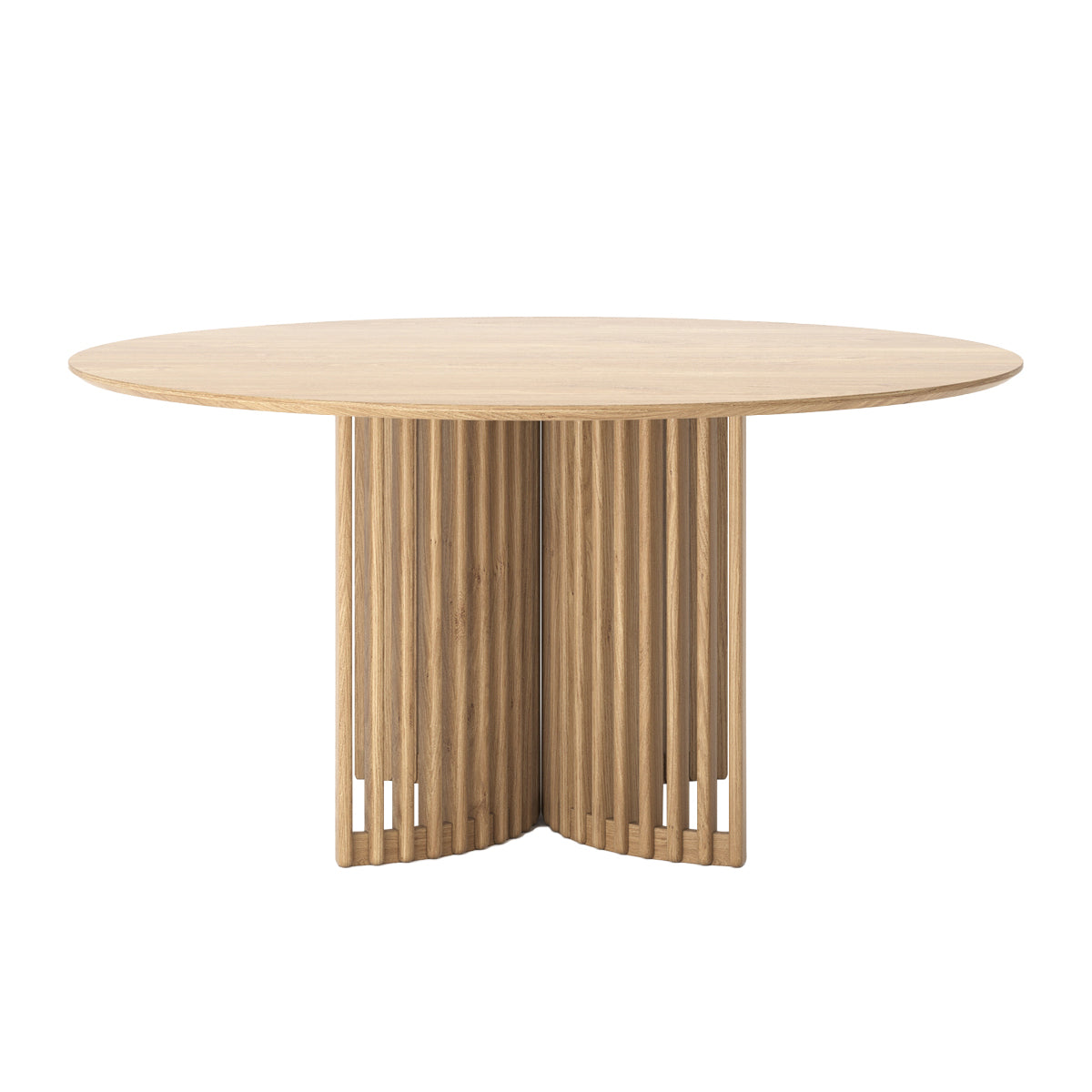 Casablanca Round Dining Table (Oak, 150cm)