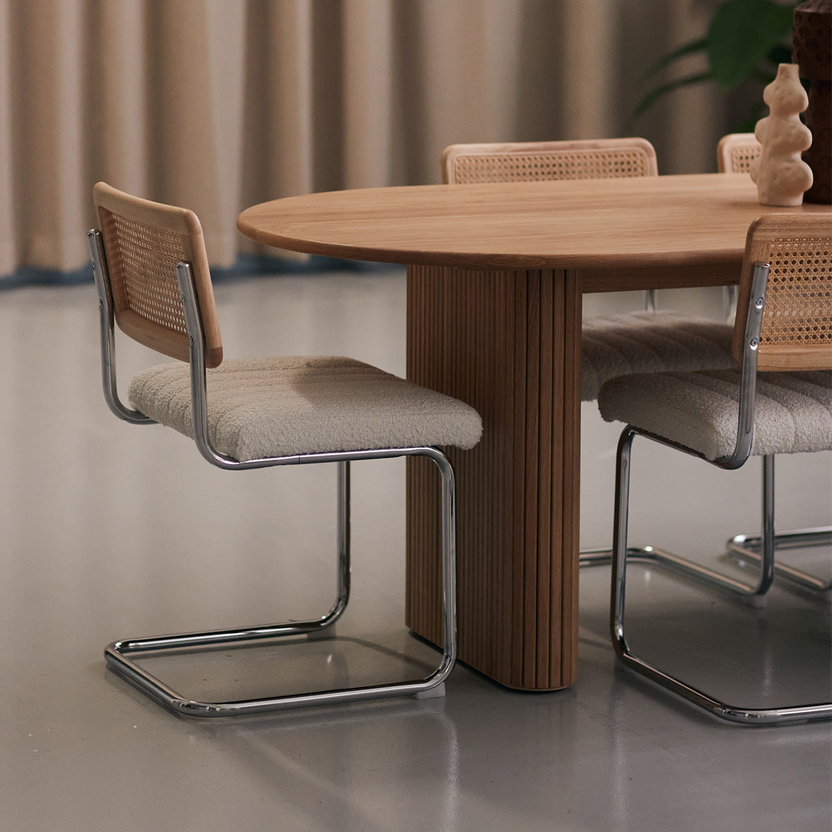 Noir Oval Dining Table (280cm)