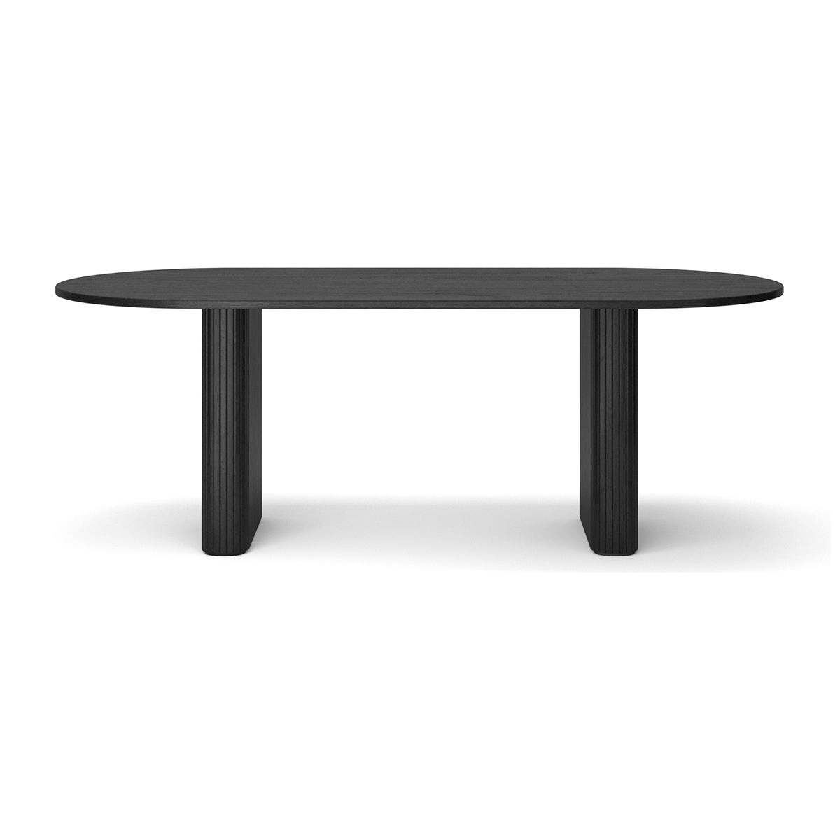 Noir Oval Dining Table (220cm)