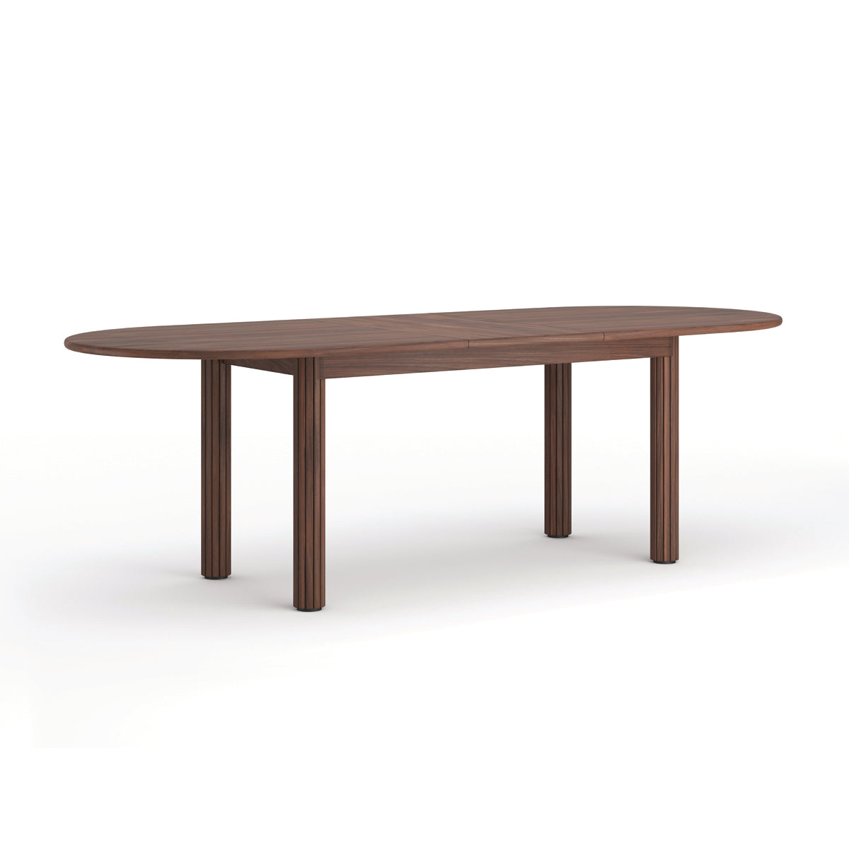 Noir Oval Extendable Dining Table (200cm)