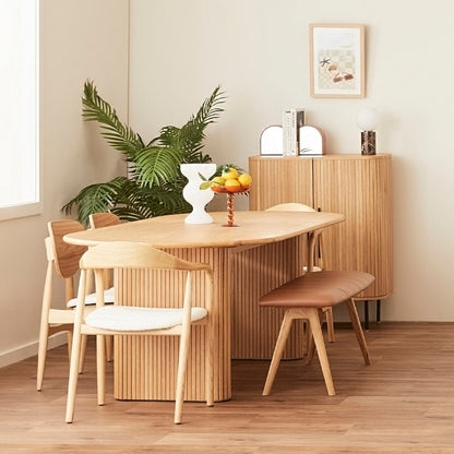 Noir Oval Dining Table (220cm)