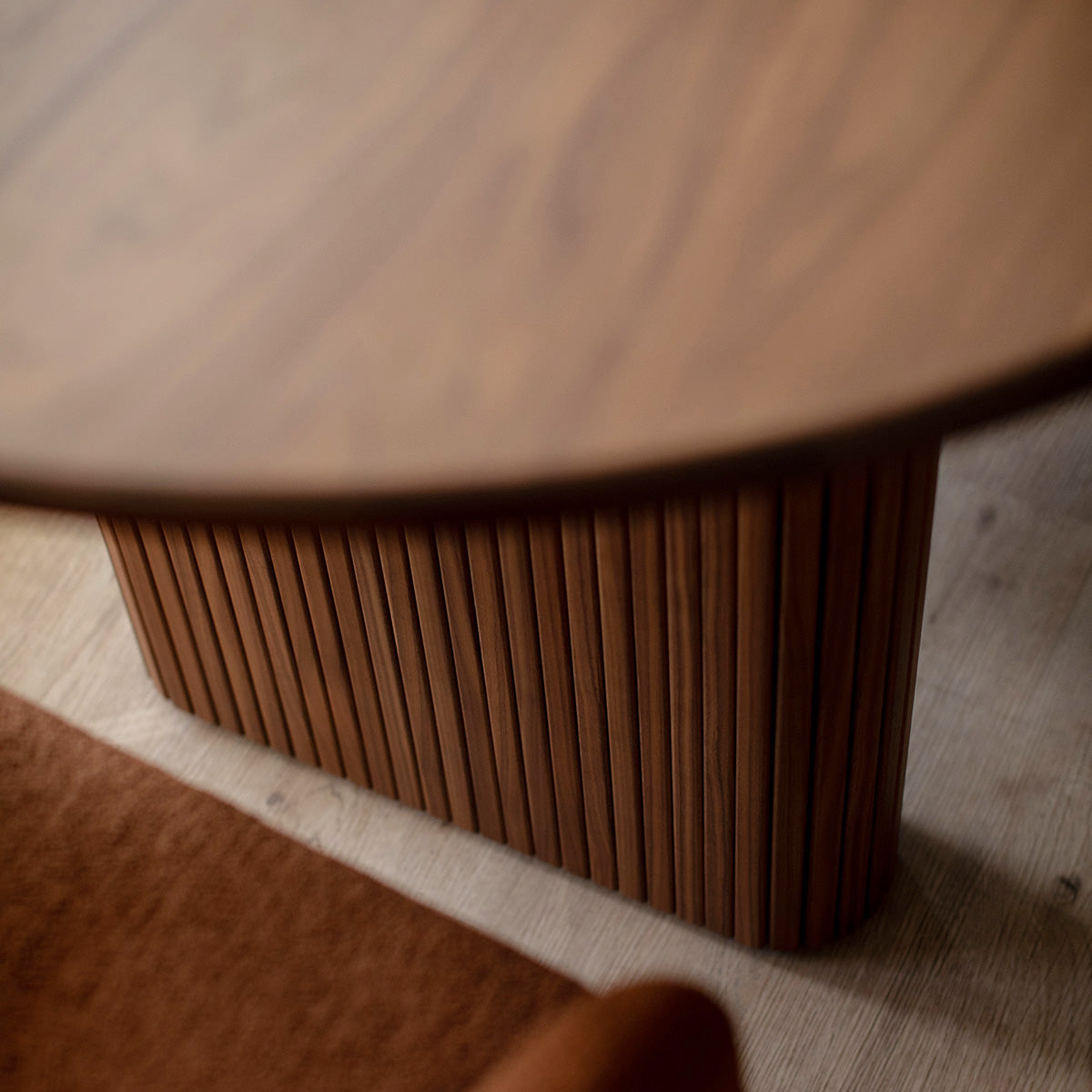 Noir Oval Dining Table (220cm)