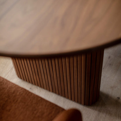 Noir Oval Dining Table (220cm)