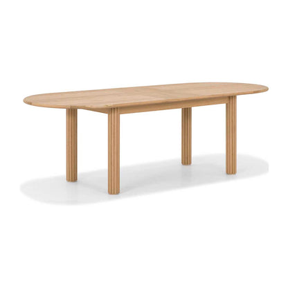 Noir Oval Extendable Dining Table (200cm)