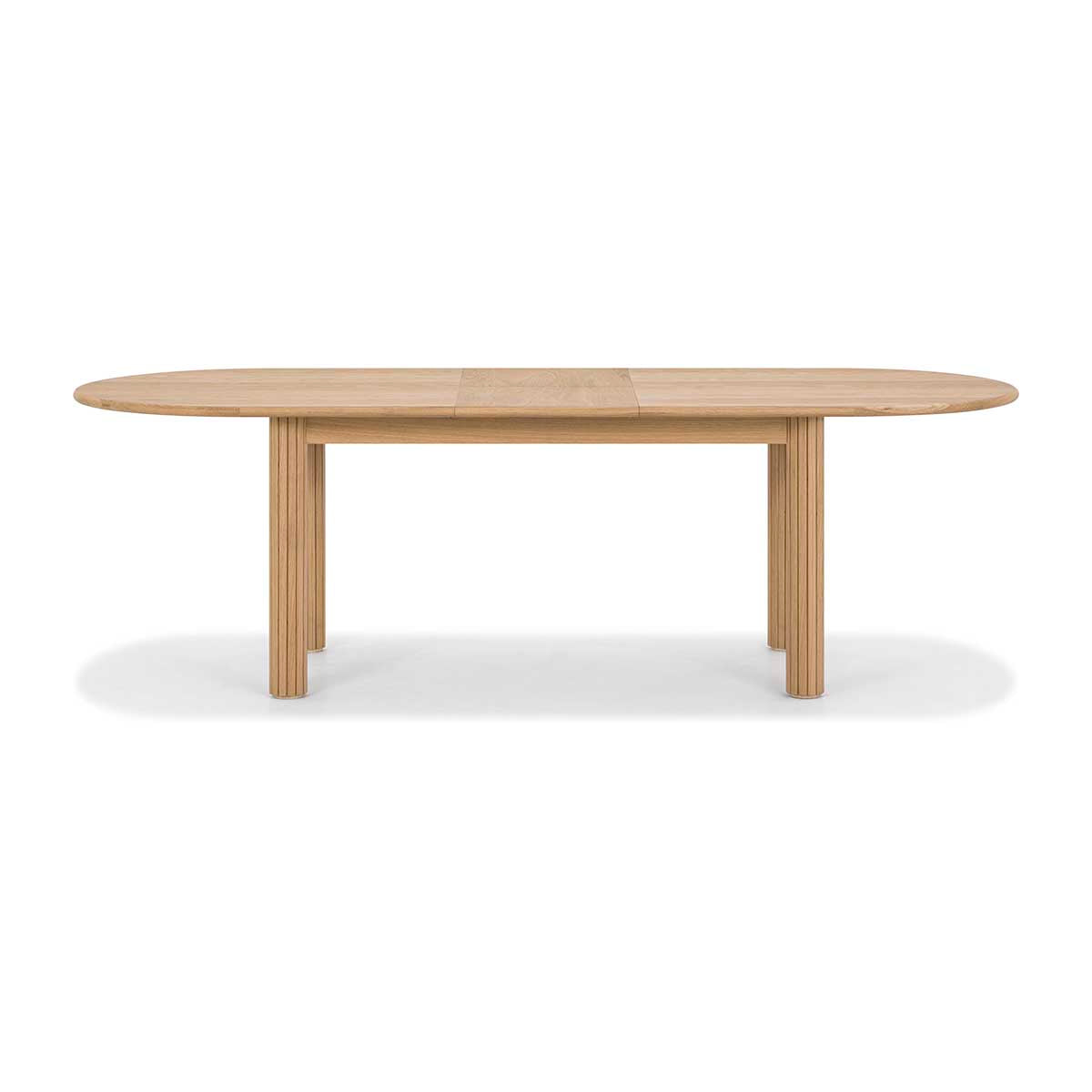 Noir Oval Extendable Dining Table (200cm)