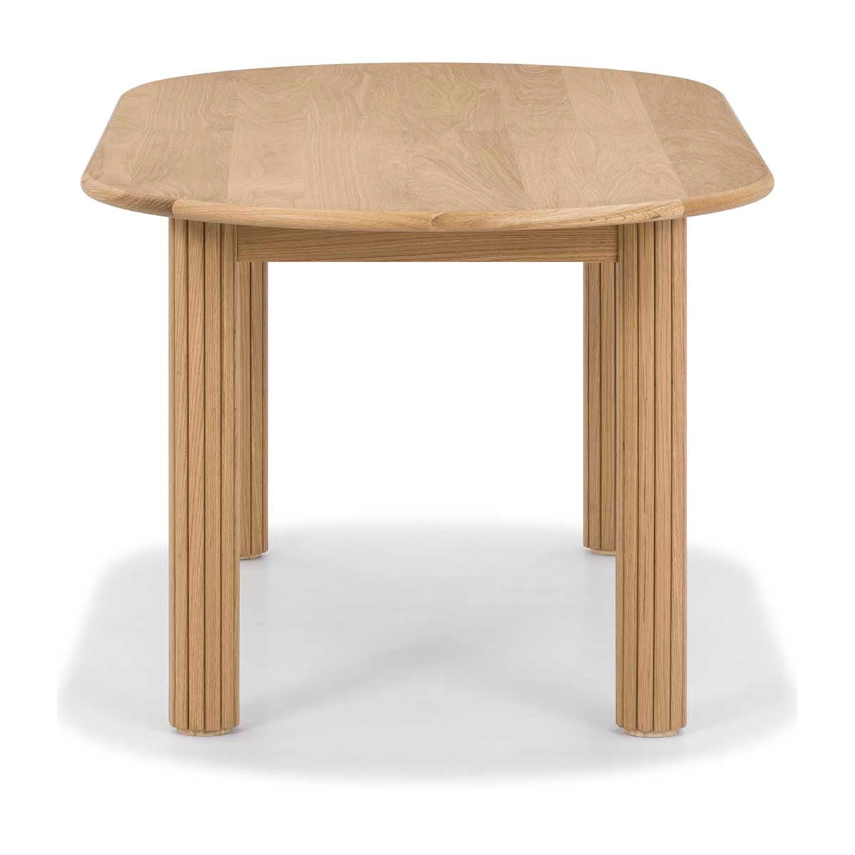 Noir Oval Extendable Dining Table (200cm)