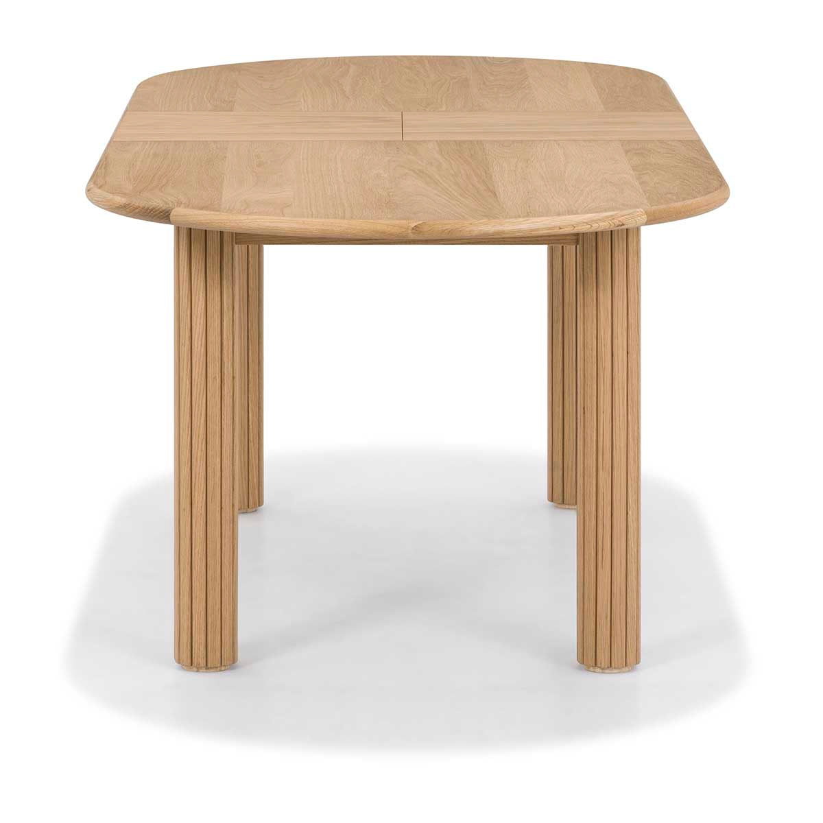 Noir Oval Extendable Dining Table (200cm)