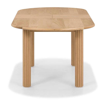 Noir Oval Extendable Dining Table (200cm)