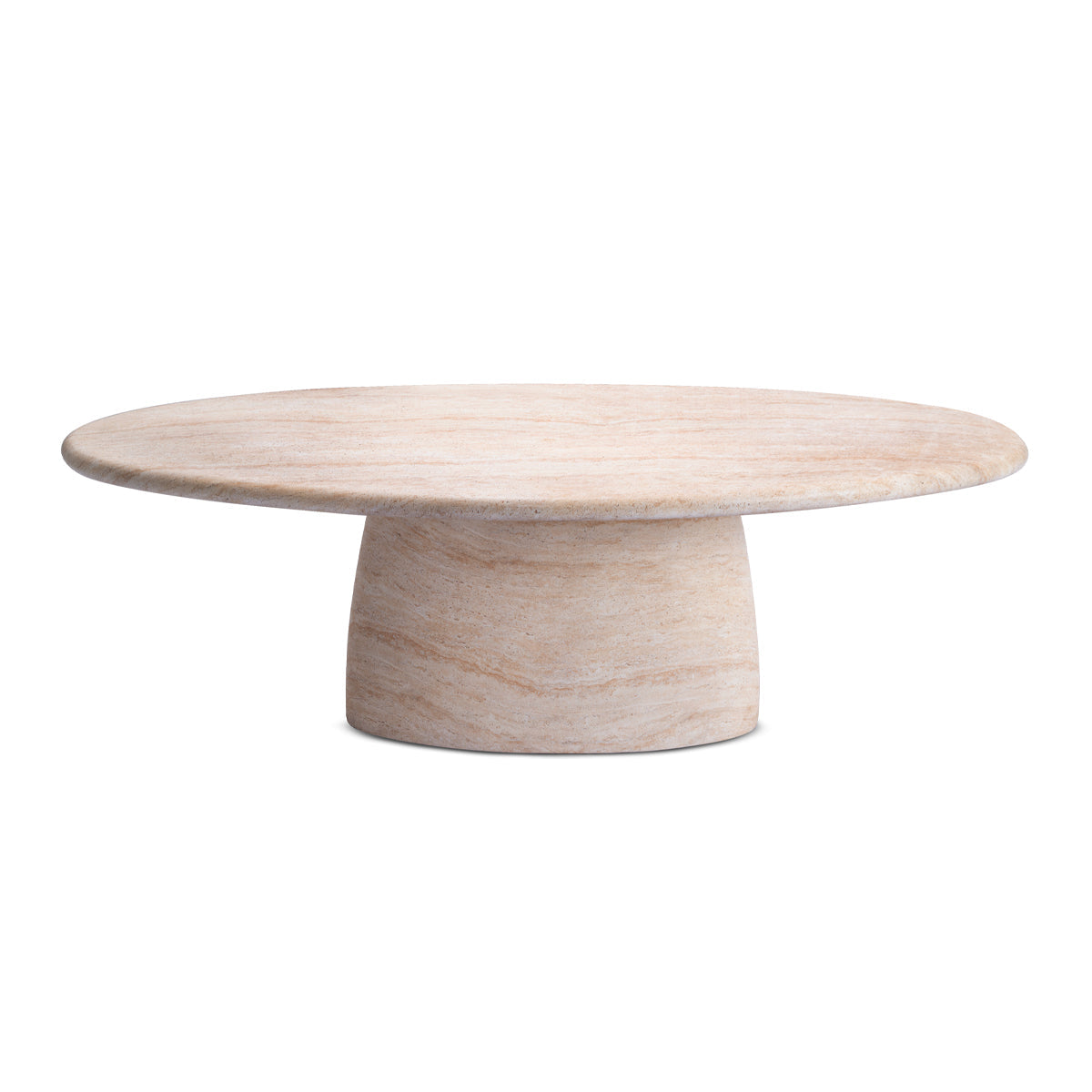 Azzurra Dining Table (Travertine Finish, 240cm)